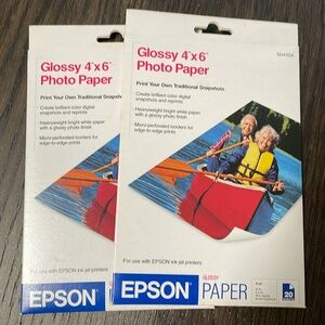 Epson Glossy 4”x6” Photo Paper